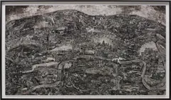 Sohei Nishino, Diorama Map London, 2010, Lightjet print, mounted