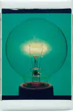 Amanda Means, Light Bulb 00031C, 2001, Unique colour Polaroid print