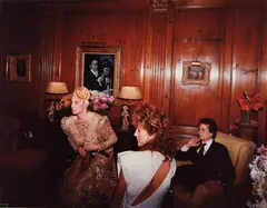 The Reception by Tina Barney, 1985, Chromogenic print, mounted, offered May 2021