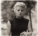 Diane Arbus, Girl with a cigar in Washington Square Park, N.Y.C., 1965, Gelatin silver print, printed later by Neil Selkirk