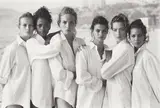 Peter Lindbergh, Estelle Lefébure, Karen Alexander, Rachel Williams, Linda Evangelista, Tatjana Patitz, Christy Turlington, Vogue USA, Santa Monica, Los Angeles