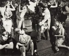 Mario Testino, Brouwersgracht, Amsterdam, L'Uomo Vogue, 1999, Chromogenic print, mounted