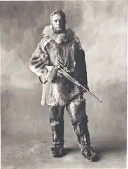 Hunter, New York by Irving Penn, 1951, Platinum-palladium print, printed 1967, sold Nov 2021