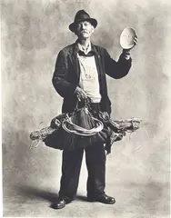 Tinker, London by Irving Penn, 1950, Platinum-palladium print, printed 1967, sold Nov 2021