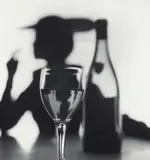 Irving Penn, Girl behind glass (Jean Patchett), New York, 1949, Gelatin silver print, mounted