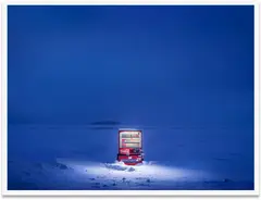 Roadside Lights #096 by Eiji Ohashi, 2020, Chromogenic print, mounted, sold Nov 2021