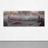 Anthony Goicolea, Morning Sleep from Kidnap, 2004, Chromogenic print, mounted