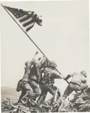 Joe Rosenthal, Flag Raising at Iwo Jima, 1945, Gelatin silver print