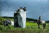 Jonas Bendiksen, Crashed rocket ship and butterflies, #2. Altai Territory, Russia, 2000, Archival pigment print