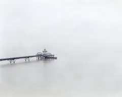 Simon Roberts, Clevedon Pier #B, Somerset from Pierdom, 2011, Chromogenic print, mounted
