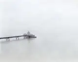 Simon Roberts, Clevedon Pier #B, Somerset from Pierdom, 2011, Chromogenic print, mounted