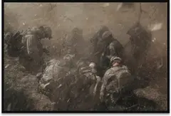 Damon Winter, Medivac, Afghanistan, 2010, Archival pigment print, mounted