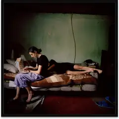 Ivor Prickett, Slavica and Nikola, Croatia from Returning Home, July 2007, Chromogenic print, mounted