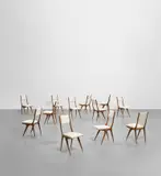 Carlo De Carli, Set of twelve dining chairs
