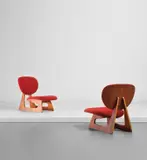 Junzo Sakakura, Pair of lounge chairs, model no. 5016