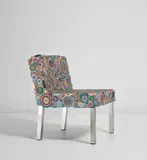 ‘Sonia Diniz’ chair by Fernando Campana and Humberto Campana, 2003, Carpet, rubber, ethylene vinyl acetate (EVA), fabric, wood, stainless steel, offered Jun 2021