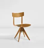 Hans J. Wegner, Rare swivel chair, model no. B 301-0