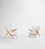 Franco Albini, Pair of armchairs, model no. 432