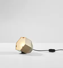 Table lamp, model no. 2202 by Max Ingrand, 1960s, Partially painted brass, glass, sold Jun 2021