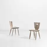 Jean Royere, Pair of chairs