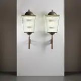 Pietro Chiesa, Pair of monumental wall lights