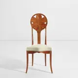 Louis Majorelle, 'Feuille de maronnier' side chair