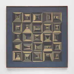 Enzo Mari, 'Pittura', circa 1952, Tempera on masonite mounted on board