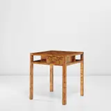 Rare occasional table by Gio Ponti, circa 1938, Burr walnut-veneered wood, sold Nov 2021