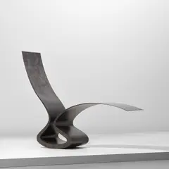 Ron Arad, 'Before Summer’ chaise longue, 1992, Patinated mild steel and sprung steel