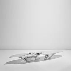 Zaha Hadid, 'Crater' coffee table, 2007, Polished aluminium