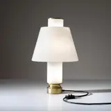 Max Ingrand, Table lamp, model no. 2420, circa 1966, Glass, brass