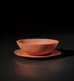 Lucie Rie, Early and rare bowl and saucer