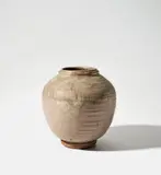 Margaret Rey, Vase, circa 1935, Stoneware, flowing wood ash glazes