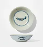 Bernard Leach, Bowl with fish design