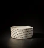Gertrud Vasegaard, 'Basin', circa 1976, Stoneware, layered glazes with inlaid 'stepped' design