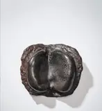 Donald Locke, 'Twin Form Relief' wall hanging, 1971-1973, Stoneware, iron and glossy black glazes