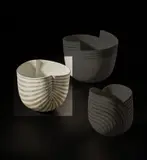 John Ward, Bowl with inverted rim