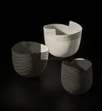 John Ward, Bowl with stepped rim