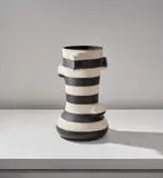 Martin Bodilsen Kaldahl, 'Other Planes' vase, 2002, Stoneware, slip, glazes