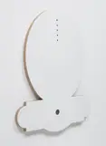 Michael Rey, Untitled, 2014, oil on plasticine on shaped board