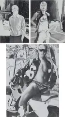 Christoph Schmidberger, Three Works: (i) Boy on 52nd Street; (ii) Boy with Nike T-shirt; (iii) Es Wird Bald Hell - Wir Haben Nicht Ewig Zeit, 2002, each acrylic and graphite on MDF board