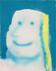Austin Lee, Smile, 2016, acrylic on board