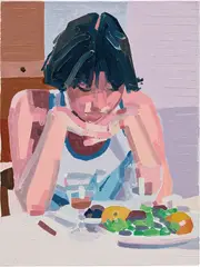 Pauline by Guy Yanai, 2020, oil on canvas, sold Apr 2021