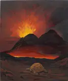 Djordje Ozbolt, Faster than Disaster, 2008, acrylic on board