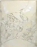 Luca Dellaverson, Untitled, 2014, epoxy resin and mirrored glass
