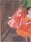 Karen Kilimnik, Dancers in the Wings, Moths, Paris Opera, Degas