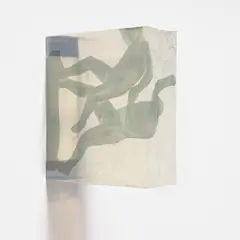 Lena Henke, She Said Something Like: Don't Let Me Walk The Stairs Again I Said: But You Live There Box 1, 2013, archival inkjet on plastic
