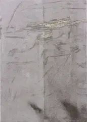 Ryan Estep, Sterilized Dirt RDE 5D BA1, sterilized dirt on canvas