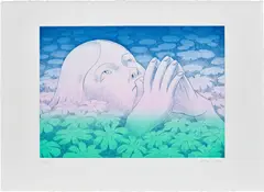 Robin F. Williams, Earth Prayer, 2020, aquatint and etching in colors