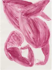 Tunji Adeniyi-Jones, Dancing Figure VII, 2018, monotype on paper